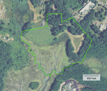 Approximate boundary of the Kaczynski Property. Photo credit: CTDEEP